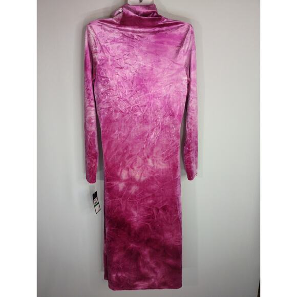 Rachel Roy Women's‎ Tie Dye Midi Dress December Purple Berry Large NWT - Picture 6 of 9